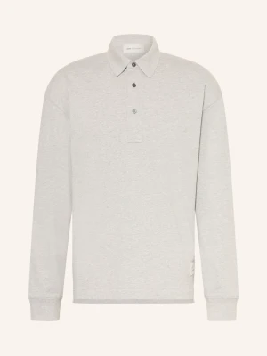 Ami Paris Koszulka Polo Z Jerseyu grau JASNOCZARY