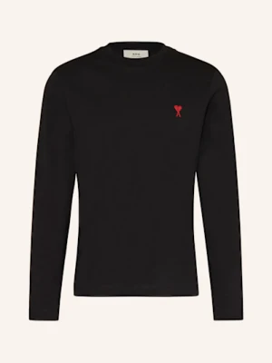 Ami Paris Koszulka Z Długim Rękawem schwarz