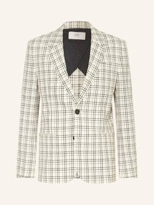 Ami Paris Marynarka Garniturowa Regular Fit weiss