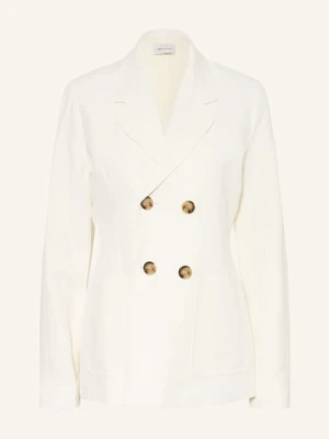 Ami Paris Marynarka Z Lnu weiss