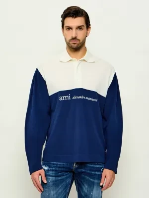 AMI Paris Polo | AMI x Alexandre Mattiussi | Relaxed fit