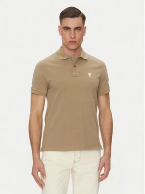 AMI PARIS Polo HPL060.760 Khaki Regular Fit