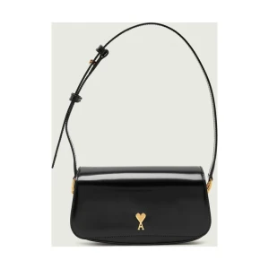 AMI Paris Skórzana torebka na ramię