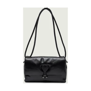 AMI Paris Skórzana torebka na ramię