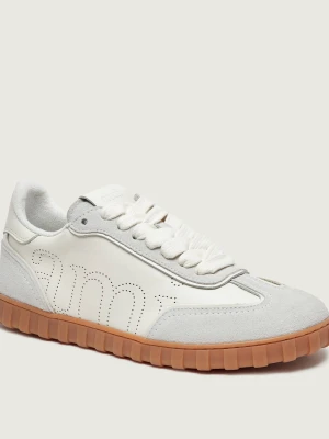AMI Paris Skórzane sneakersy STEP | zamsz