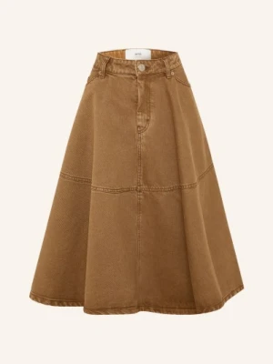 Ami Paris Spódnica Jeansowa braun