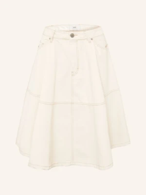 Ami Paris Spódnica Jeansowa weiss