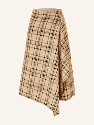 Ami Paris Spódnica Kopertowa braun