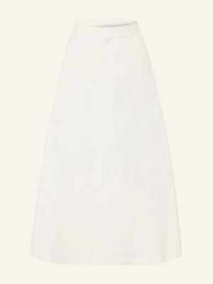 Ami Paris Spódnica Z Lnu weiss