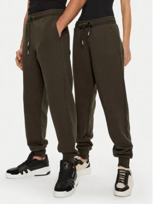 AMI PARIS Spodnie dresowe UTR240.JE0091 Brązowy Regular Fit