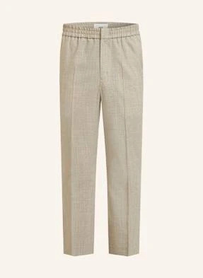 Ami Paris Spodnie Regular Fit beige