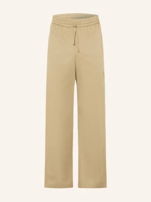 Ami Paris Spodnie W Stylu Joggingowym O Regularnym Kroju beige