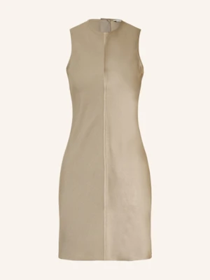 Ami Paris Sukienka Satynowa beige
