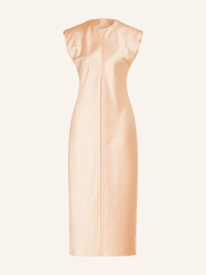 Ami Paris Sukienka Satynowa rosa