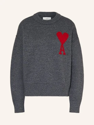 Ami Paris Sweter grau