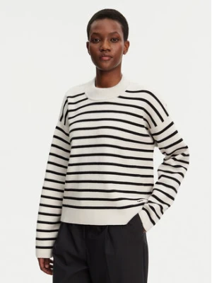 AMI PARIS Sweter UKS036.KN0041 Szary Relaxed Fit