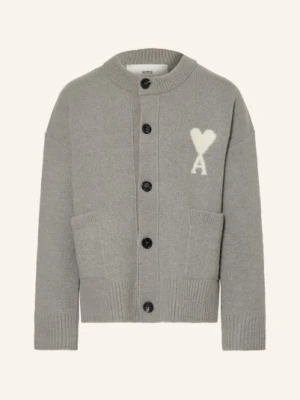 Ami Paris Sweter Z Alpaki grau