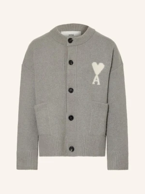 Ami Paris Sweter Z Alpaki grau