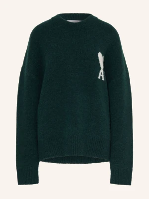 Ami Paris Sweter Z Dodatkiem Alpaki gruen