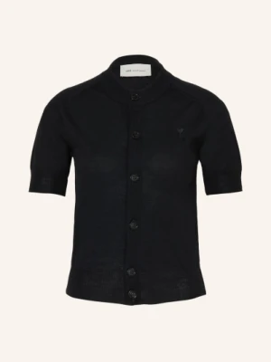 Ami Paris Sweter Z Wełny Merynosowej schwarz