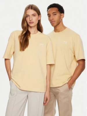 AMI Paris T-Shirt UTS024.726 Écru Regular Fit