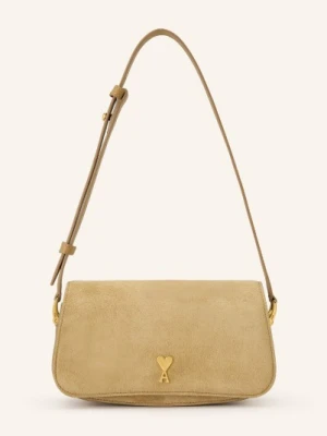Ami Paris Torba Na Ramię Paris Paris beige