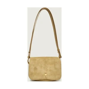 AMI Paris Torebka na ramię PARIS PARIS | zamsz