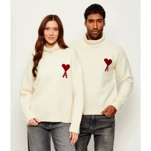 AMI Paris Wełniany golf | Relaxed fit