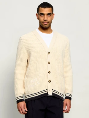 AMI Paris Wełniany kardigan | Relaxed fit