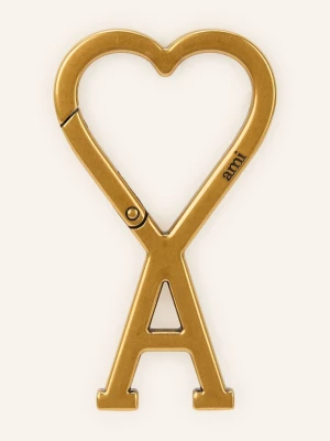 Ami Paris Zawieszka Do Kluczy Ami De Coeur gold