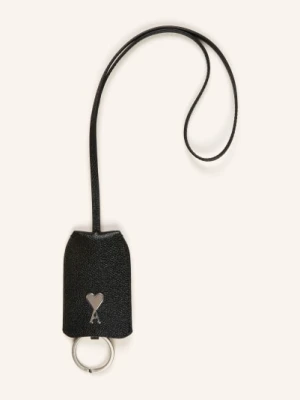 Ami Paris Zawieszka Do Torby Paris Paris schwarz