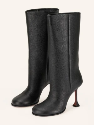 Amina Muaddi Buty Liya schwarz