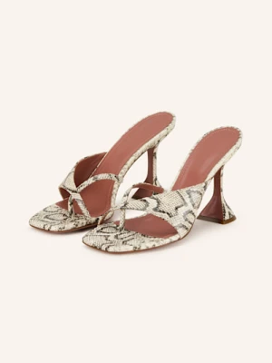 Amina Muaddi Japonki Shiona beige