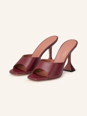 Amina Muaddi Klapki Lupita rot