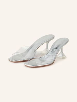 Amina Muaddi Klapki Typu Mules Lupita weiss