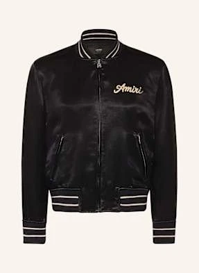 Amiri Bluzon Club Amiri Z Satyny schwarz
