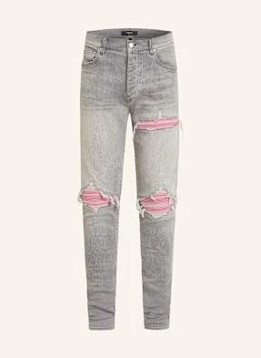 Amiri Jeansy Skinny Fit grau