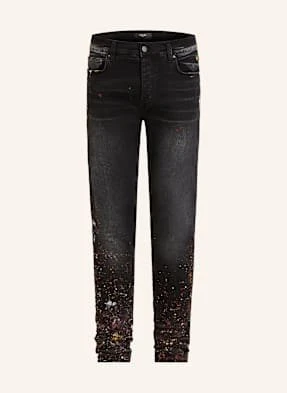 Amiri Jeansy Skinny Fit schwarz