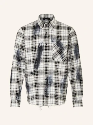 Amiri Koszula Flanelowa Comfort Fit schwarz