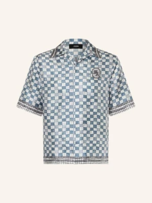 Amiri Koszula Resortowa Comfort Fit Z Jedwabiu blau