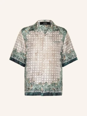 Amiri Koszula Resortowa Comfort Fit Z Jedwabiu gruen