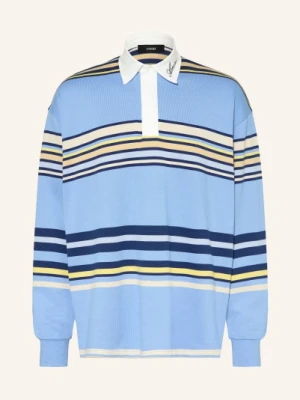 Amiri Koszulka Polo Z Dzianiny blau