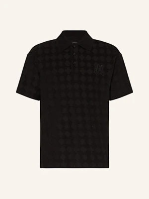 Amiri Koszulka Polo Z Materiału Frotte schwarz