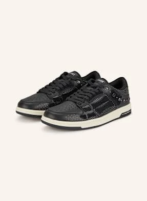 Amiri Sneakersy Skel Top Low Z Ćwiekami I Ozdobnymi Kamykami schwarz