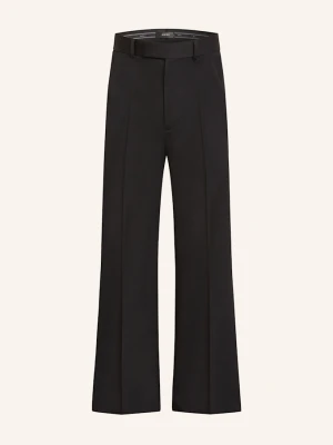 Amiri Spodnie Flare Fit schwarz CZARNY