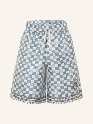 Amiri Szorty Jedwabne blau