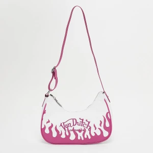Von Dutch Originals Amy Flames Baguette uniseks Torby naramienne biały rozmiar Akcesoria
