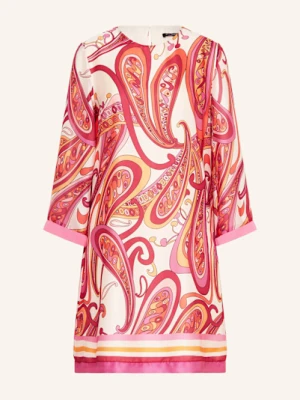 Ana Alcazar Sukienka Koktajlowa Z Rękawami 3/4 pink