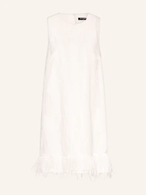 Ana Alcazar Sukienka Z Błyszczącą Przędzą weiss
