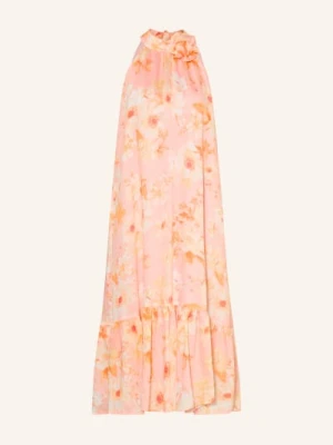 Ana Alcazar Sukienka Z Falbanami pink